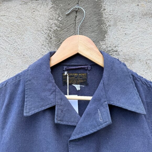 50's USAF Military Heavy Flying Shirt A-1A Jacket - Picture 5 of 10
